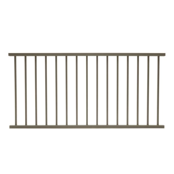 Deckorators® Aluminum Contemporary High Welded Rectangular Line Rail Cheap - Image 2