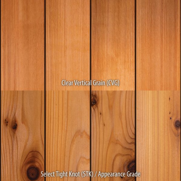 8x8 Western Red Cedar - Appearance Grade - S4S Green Hot on Sale - Image 2