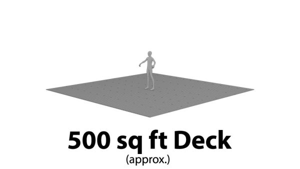 1x4 Tigerwood Tongue & Groove 6 -18  Deck Surface Kit Sale - Image 5