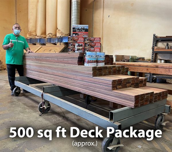 1x6 Teak Pre-Grooved 5 -8  Deck Surface Kit Discount - Image 2