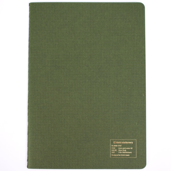 A5 Grid Notes Stitched Notebook by Kleid Online Sale - Image 5